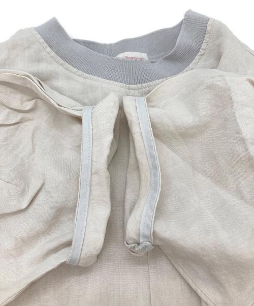 BEARDSLEY（ビアズリー）BEARDSLEY (ビアズリー) リネンラミーブラウスワンピース アイボリー サイズ:Sの古着・服飾アイテム