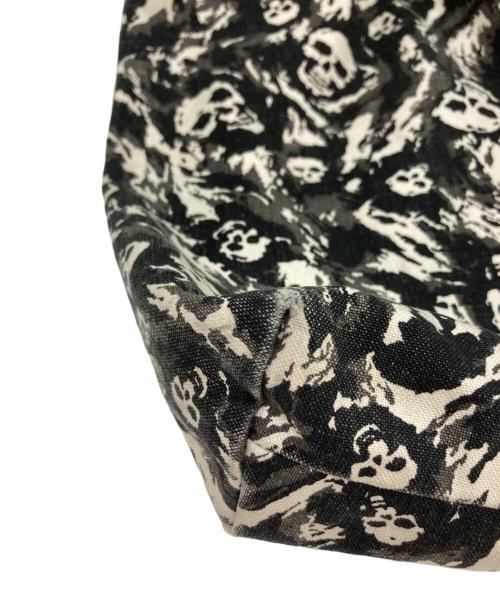 NUMBER (N)INE（ナンバーナイン）NUMBER (N)INE (ナンバーナイン) スカル総柄トートバッグ ブラックの古着・服飾アイテム
