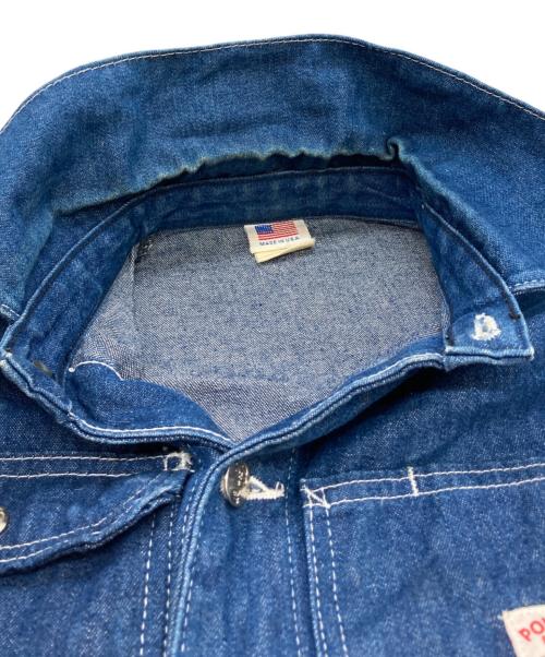 Pointer（ポインター）POINTER (ポインター) カバーオール インディゴ サイズ:XSの古着・服飾アイテム