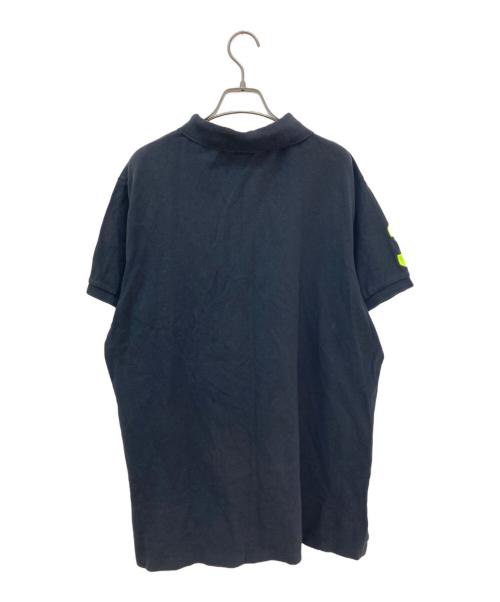 POLO RALPH LAUREN（ポロ・ラルフローレン）POLO RALPH LAUREN (ポロ・ラルフローレン) ビッグポニー刺繍ポロシャツ ブラック サイズ:XXLの古着・服飾アイテム