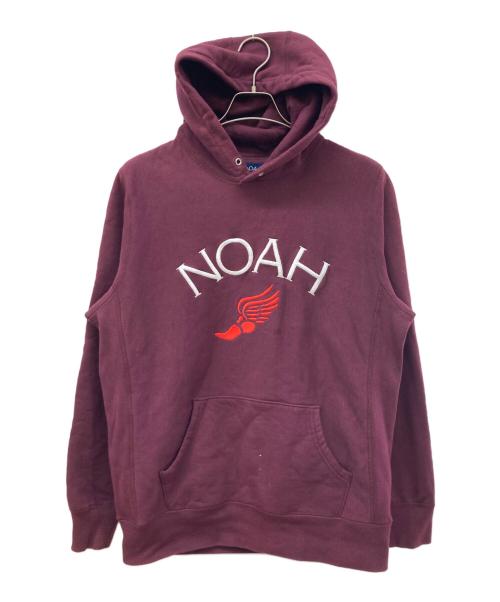 Noah（ノア）Noah (ノア) Winged Foot Logo Hoodie/パーカー バーガンディー サイズ:Ｌの古着・服飾アイテム