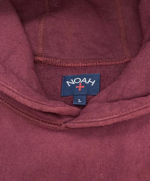 Noah（ノア）Noah (ノア) Winged Foot Logo Hoodie/パーカー バーガンディー サイズ:Ｌの古着・服飾アイテム