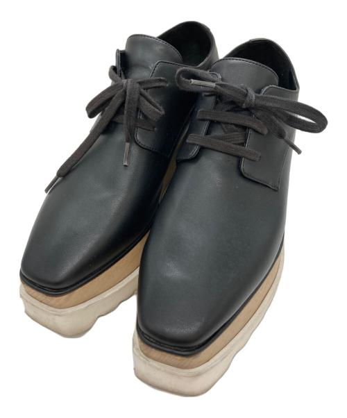 STELLA McCARTNEY（ステラマッカートニー）STELLA McCARTNEY (ステラマッカートニー) Elyse Platforms/チャンキーソールシューズ ブラック サイズ:36の古着・服飾アイテム
