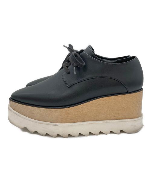STELLA McCARTNEY（ステラマッカートニー）STELLA McCARTNEY (ステラマッカートニー) Elyse Platforms/チャンキーソールシューズ ブラック サイズ:36の古着・服飾アイテム