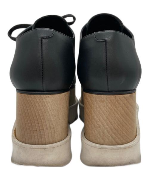STELLA McCARTNEY（ステラマッカートニー）STELLA McCARTNEY (ステラマッカートニー) Elyse Platforms/チャンキーソールシューズ ブラック サイズ:36の古着・服飾アイテム