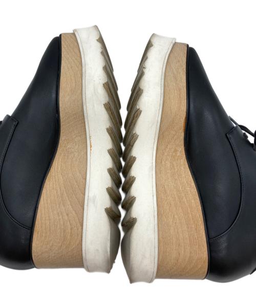 STELLA McCARTNEY（ステラマッカートニー）STELLA McCARTNEY (ステラマッカートニー) Elyse Platforms/チャンキーソールシューズ ブラック サイズ:36の古着・服飾アイテム