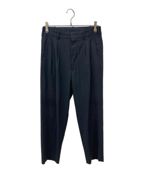 STEVEN ALAN（スティーブンアラン）STEVEN ALAN (スティーブンアラン) P/R/PU OX 2PLEATED PANTS-BOLD/パンツ ブラック サイズ:Sの古着・服飾アイテム