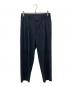 STEVEN ALAN（スティーブンアラン）の古着「P/R/PU OX 2PLEATED PANTS-BOLD/パンツ」｜ブラック