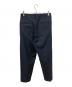 STEVEN ALAN (スティーブンアラン) P/R/PU OX 2PLEATED PANTS-BOLD/パンツ ブラック サイズ:S：4000円