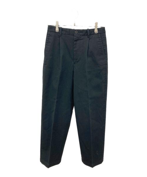 STEVEN ALAN（スティーブンアラン）STEVEN ALAN (スティーブンアラン) STRC/DRIL SUPER BAGGY TAPEREDⅡ/パンツ ブラック サイズ:Sの古着・服飾アイテム