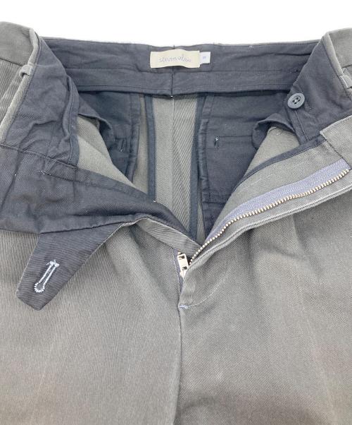 STEVEN ALAN（スティーブンアラン）STEVEN ALAN (スティーブンアラン) STRC/DRIL SUPER BAGGY TAPEREDⅡ/パンツ チャコールグレー サイズ:Sの古着・服飾アイテム