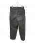 STEVEN ALAN (スティーブンアラン) STRC/DRIL SUPER BAGGY TAPEREDⅡ/パンツ チャコールグレー サイズ:S：4000円