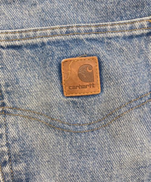 CarHartt（カーハート）CarHartt (カーハート) ワイドデニムパンツ インディゴ サイズ:W36×L32の古着・服飾アイテム