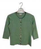 FOXEY BOUTIQUEフォクシー ブティック）の古着「カーディガン」｜グリーン