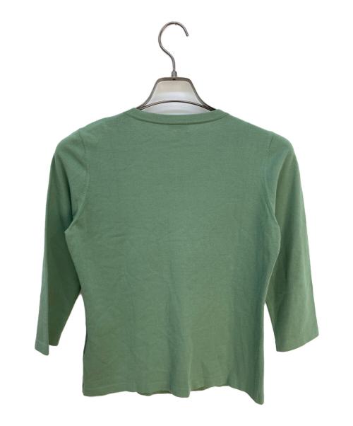 FOXEY BOUTIQUE（フォクシー ブティック）FOXEY BOUTIQUE (フォクシー ブティック) カーディガン グリーン サイズ:42の古着・服飾アイテム
