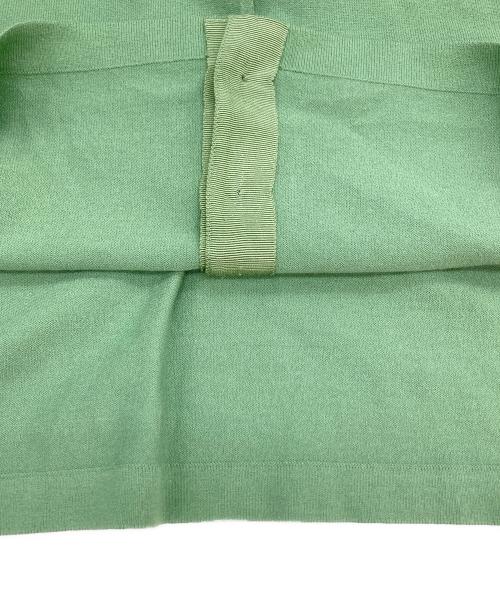 FOXEY BOUTIQUE（フォクシー ブティック）FOXEY BOUTIQUE (フォクシー ブティック) カーディガン グリーン サイズ:42の古着・服飾アイテム
