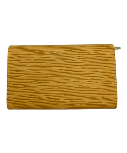 LOUIS VUITTON（ルイ ヴィトン）LOUIS VUITTON (ルイ ヴィトン) ポルトモネ・ビエ・トレゾール/2つ折り財布 イエロー サイズ:-の古着・服飾アイテム