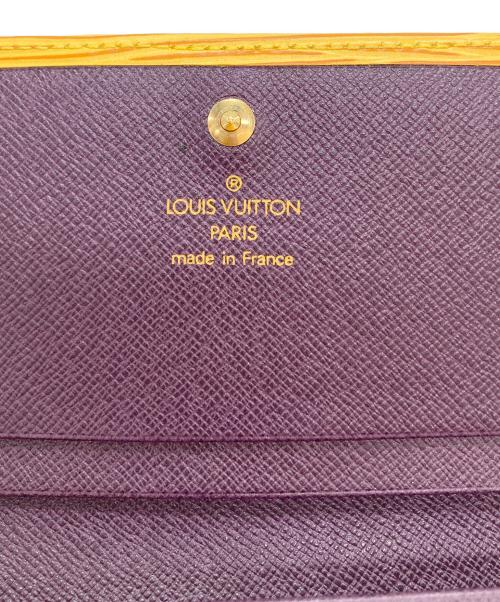 LOUIS VUITTON（ルイ ヴィトン）LOUIS VUITTON (ルイ ヴィトン) ポルトモネ・ビエ・トレゾール/2つ折り財布 イエロー サイズ:-の古着・服飾アイテム