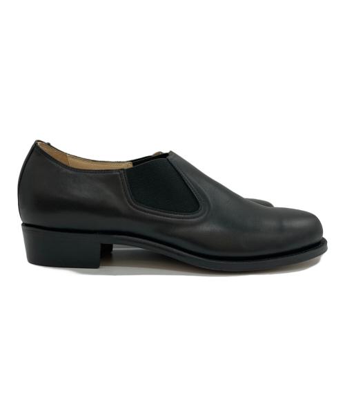 Post Production（ポストプロダクション）post production (ポストプロダクション) Mil-Dress-Calf/レザーシューズ ブラック サイズ:7の古着・服飾アイテム