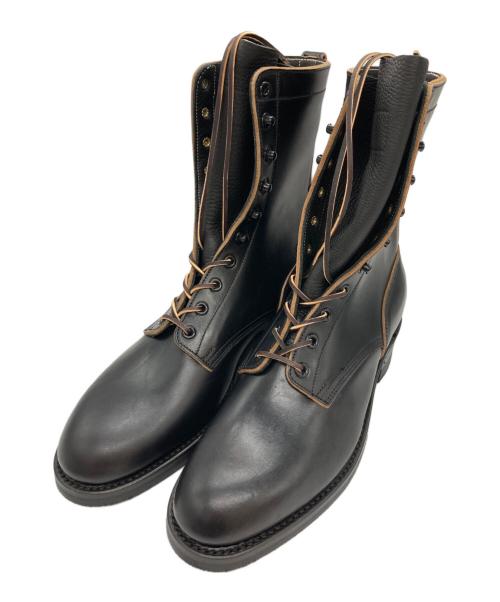 ROLLING DUB TRIO（ローリングダブトリオ）ROLLING DUB TRIO (ローリングダブトリオ) GRIFFIN 8.5/レースアップブーツ ブラック サイズ:8hの古着・服飾アイテム