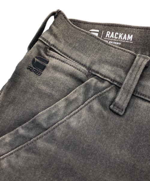G-STAR RAW（ジースターロゥ）G-STAR RAW (ジースターロゥ) RACKAM 3D SKINNY/立体デニムパンツ グレー サイズ:33/30の古着・服飾アイテム