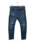 G-STAR RAW（ジースターロゥ）の古着「D-STAQ 3D SLIM//ダメージデニムパンツ」｜インディゴ