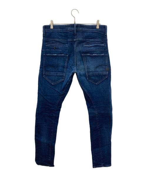 G-STAR RAW（ジースターロゥ）G-STAR RAW (ジースターロゥ) D-STAQ 3D SLIM/立体デニムパンツ インディゴ サイズ:W33×L32の古着・服飾アイテム