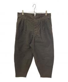 JELADO（ジェラード）の古着「the 2 monkeys Doggerland Pants/タックパンツ」｜ダークオリーブ