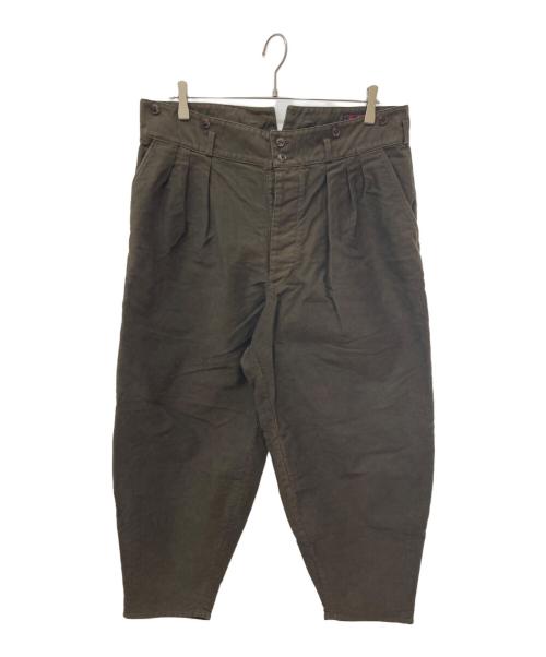 JELADO（ジェラード）JELADO (ジェラード) the 2 monkeys Doggerland Pants/タックパンツ ダークオリーブ サイズ:XLの古着・服飾アイテム