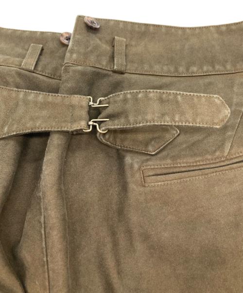 JELADO（ジェラード）JELADO (ジェラード) the 2 monkeys Doggerland Pants/タックパンツ ダークオリーブ サイズ:XLの古着・服飾アイテム