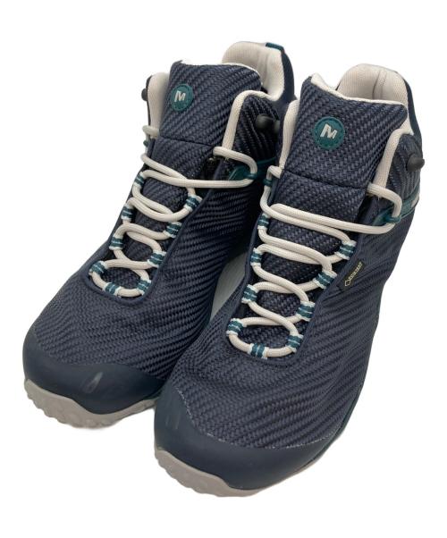 MERRELL（メレル）MERRELL (メレル) CHAMELEON7 STORM MID GORE-TEX/トレッキングシューズ ネイビー サイズ:US10の古着・服飾アイテム