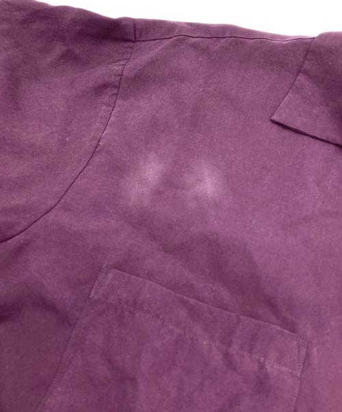 URU（ウル）URU (ウル) オープンカラーシャツ パープル サイズ:1の古着・服飾アイテム