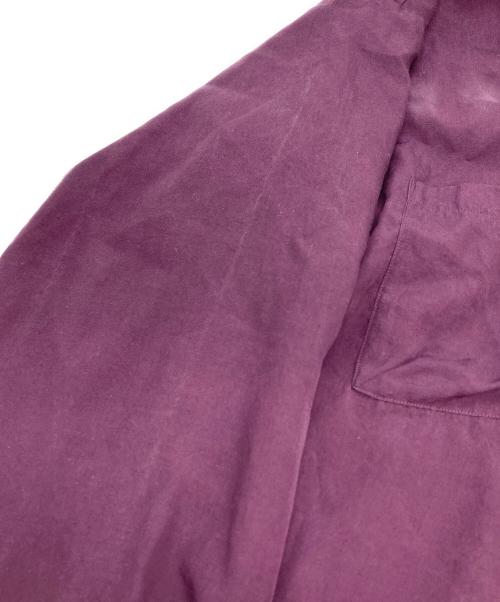 URU（ウル）URU (ウル) オープンカラーシャツ パープル サイズ:1の古着・服飾アイテム