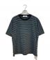 TOZAOU（トザオウ）の古着「Service Border Tee(BLACK)/ボーダーカットソー」｜ブラック×グリーン
