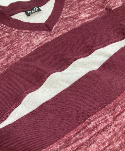 DOLCE & GABBANA（ドルチェ＆ガッバーナ）DOLCE & GABBANA (ドルチェ＆ガッバーナ) 半袖Tシャツ レッド サイズ:Ｓの古着・服飾アイテム
