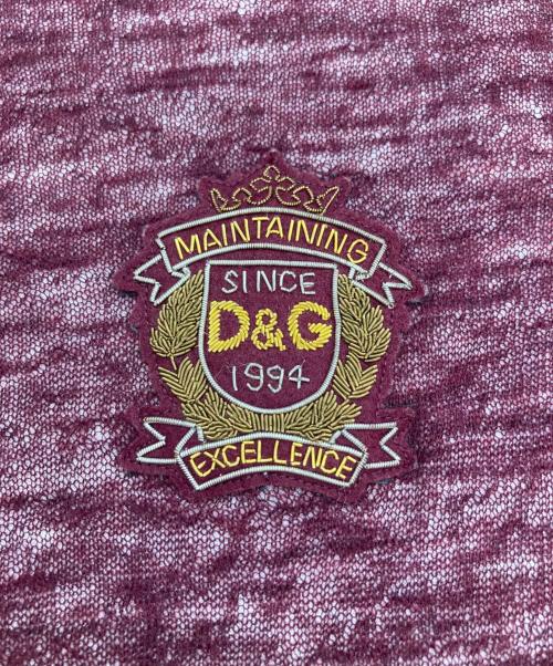 DOLCE & GABBANA（ドルチェ＆ガッバーナ）DOLCE & GABBANA (ドルチェ＆ガッバーナ) 半袖Tシャツ レッド サイズ:Ｓの古着・服飾アイテム