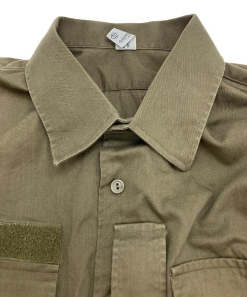 MILITARY（ミリタリー）MILITARY (ミリタリー) 半袖シャツ オリーブ サイズ:43の古着・服飾アイテム