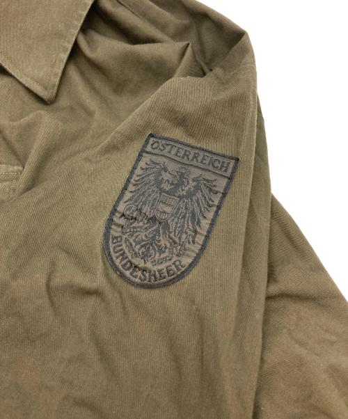 MILITARY（ミリタリー）MILITARY (ミリタリー) 半袖シャツ オリーブ サイズ:43の古着・服飾アイテム