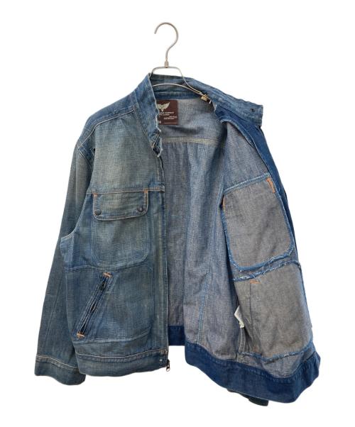 POLO JEANS（ポロジーンズ）POLO JEANS (ポロジーンズ) デニムブルゾン インディゴ サイズ:‐の古着・服飾アイテム