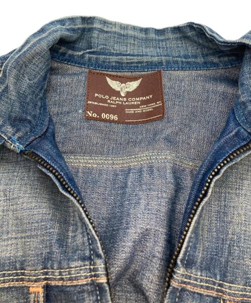 POLO JEANS（ポロジーンズ）POLO JEANS (ポロジーンズ) デニムブルゾン インディゴ サイズ:‐の古着・服飾アイテム
