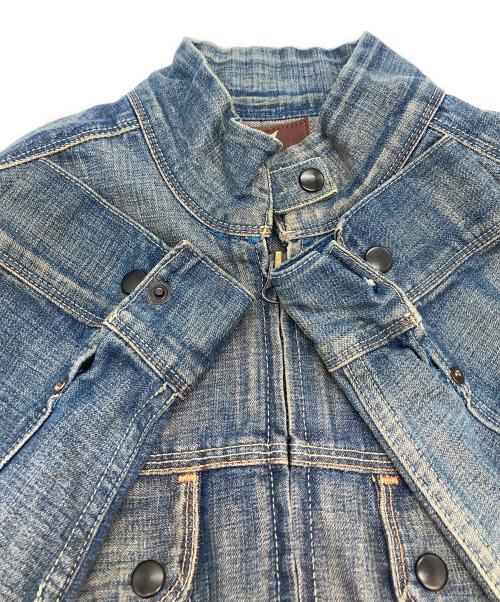 POLO JEANS（ポロジーンズ）POLO JEANS (ポロジーンズ) デニムブルゾン インディゴ サイズ:‐の古着・服飾アイテム