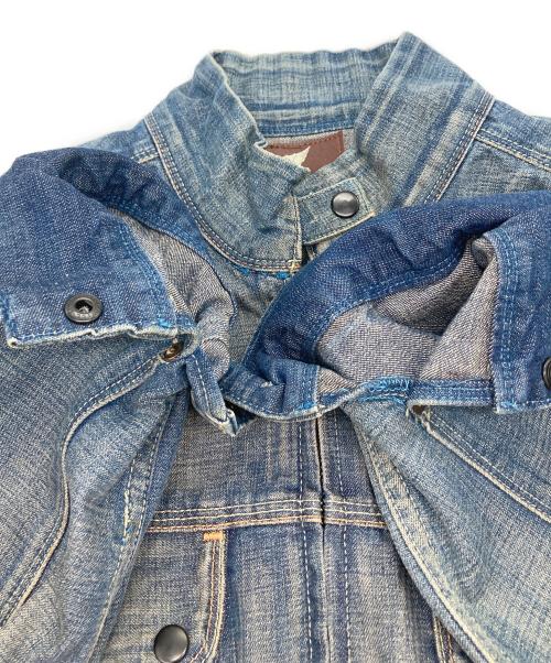 POLO JEANS（ポロジーンズ）POLO JEANS (ポロジーンズ) デニムブルゾン インディゴ サイズ:‐の古着・服飾アイテム