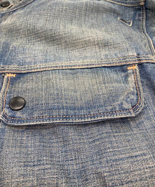 POLO JEANS（ポロジーンズ）POLO JEANS (ポロジーンズ) デニムブルゾン インディゴ サイズ:‐の古着・服飾アイテム
