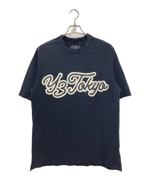 Y-3（ワイスリー）Y-3 (ワイスリー) プリントTシャツ ブラック サイズ:Sの古着・服飾アイテム