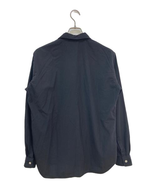 COMME des GARCONS HOMME DEUX（コムデギャルソン オム ドゥ）COMME des GARCONS HOMME DEUX (コムデギャルソン オム ドゥ) L/Sスナップシャツ ブラック サイズ:Mの古着・服飾アイテム