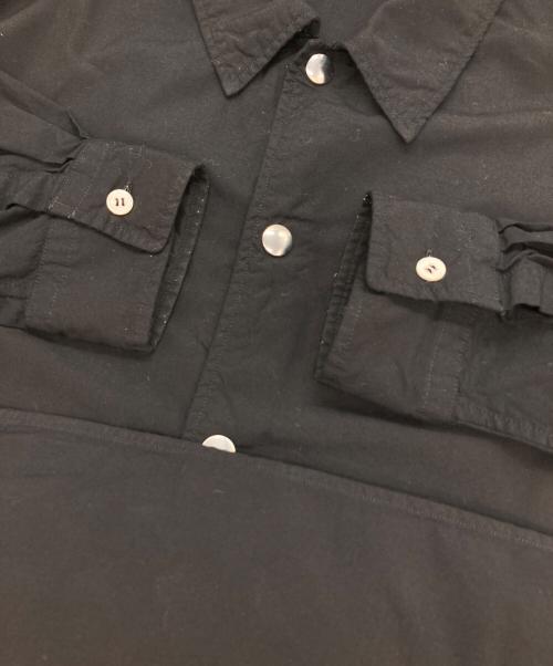 COMME des GARCONS HOMME DEUX（コムデギャルソン オム ドゥ）COMME des GARCONS HOMME DEUX (コムデギャルソン オム ドゥ) L/Sスナップシャツ ブラック サイズ:Mの古着・服飾アイテム