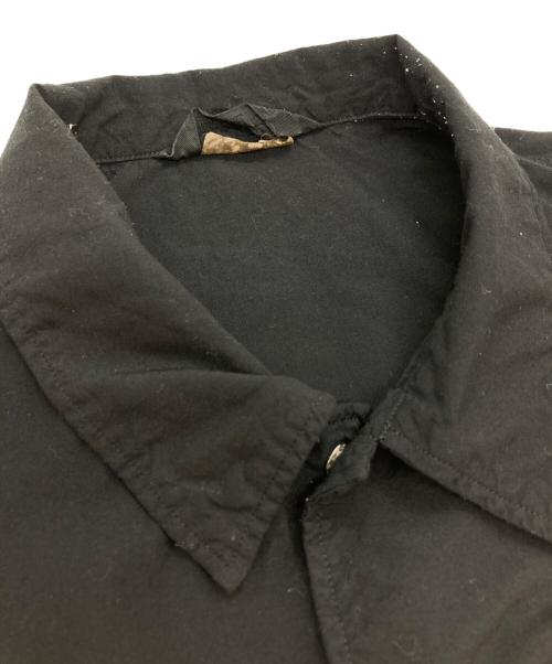 COMME des GARCONS HOMME DEUX（コムデギャルソン オム ドゥ）COMME des GARCONS HOMME DEUX (コムデギャルソン オム ドゥ) L/Sスナップシャツ ブラック サイズ:Mの古着・服飾アイテム