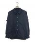 COMME des GARCONS HOMME DEUX（コムデギャルソン オム ドゥ）の古着「L/Sスナップシャツ」｜ブラック