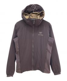 ARC'TERYX（アークテリクス）の古着「ATOM AR HOODY/ダウンジャケット」｜ブラウン