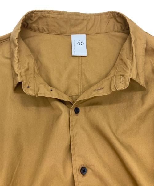 NO CONTROL AIR（ノーコントロールエアー）no control air (ノーコントロールエアー) L/Sシャツ ブラウン サイズ:46の古着・服飾アイテム